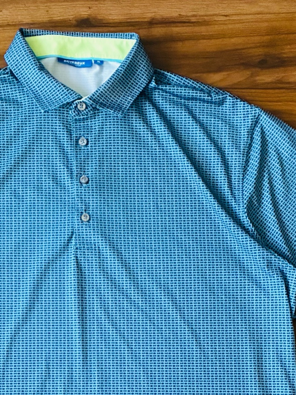 Devereux Proper Thread Men’s Golf Polo Size XL Spandex Short Sleeve